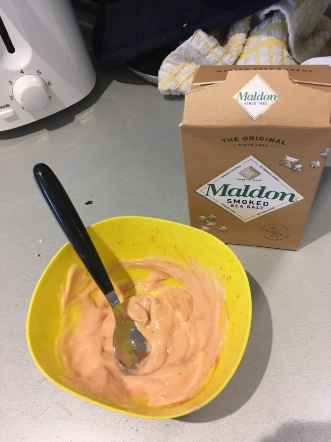 Sauce with Maldon Smoked Sea Salt