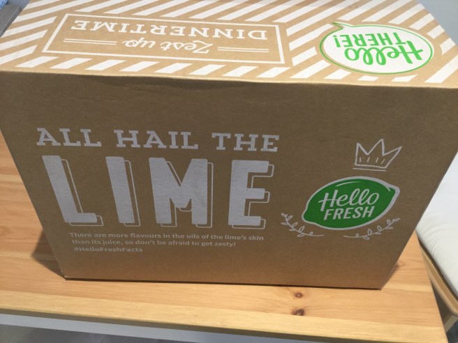 HelloFresh box 1