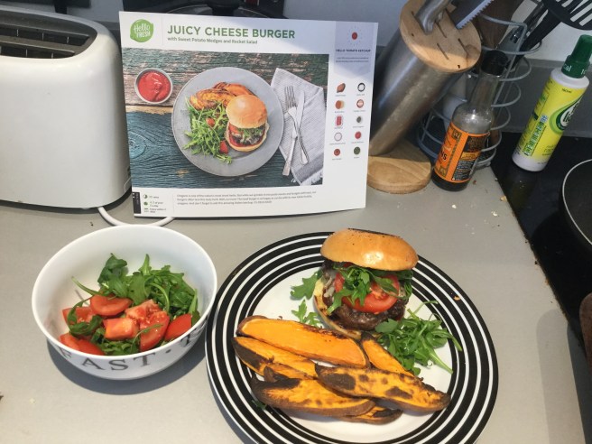 27. Final burger dish