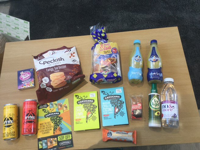 Degustabox June 2018 Flatlay