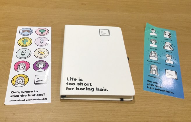 All Things Hair Book and Stickers