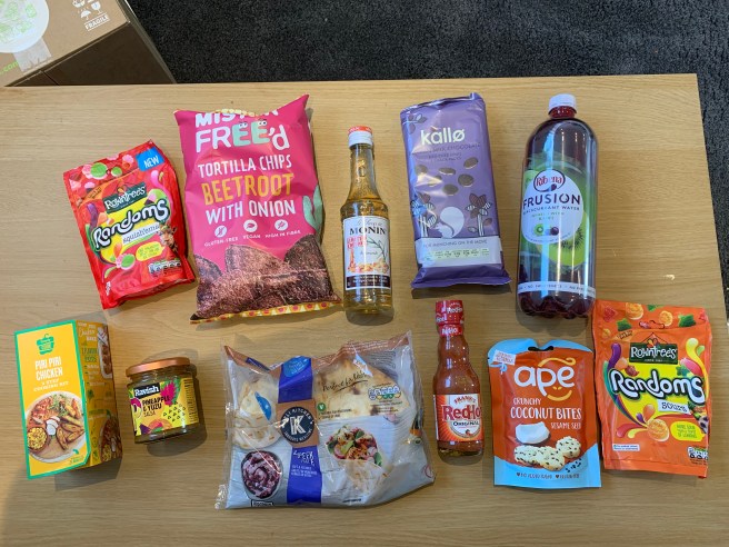 Degusta Box July 19 Flatlay