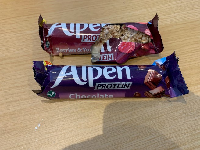 Alpen Protein bars
