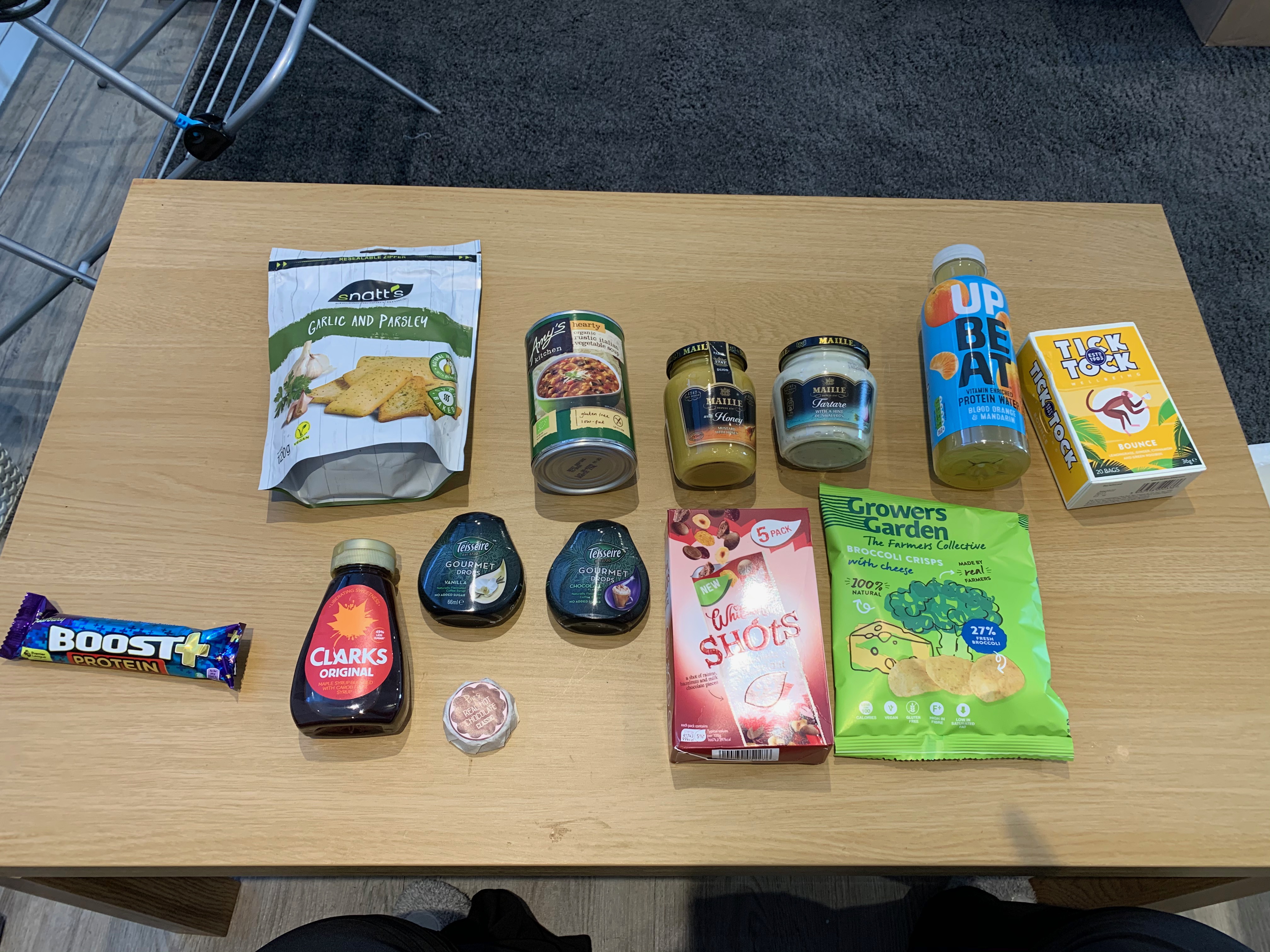 Degusta Box Oct 19 Flatlay