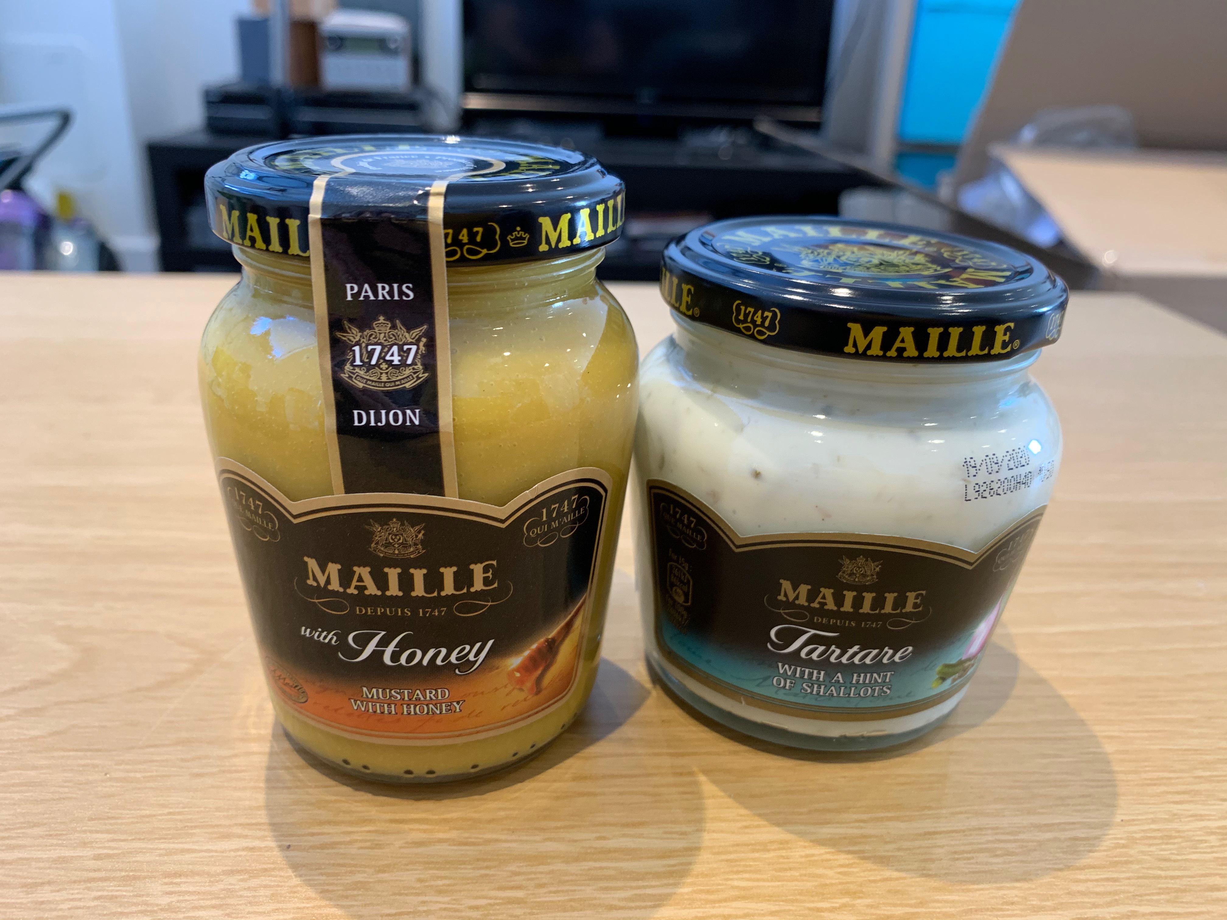 Maille Honey and Tartare