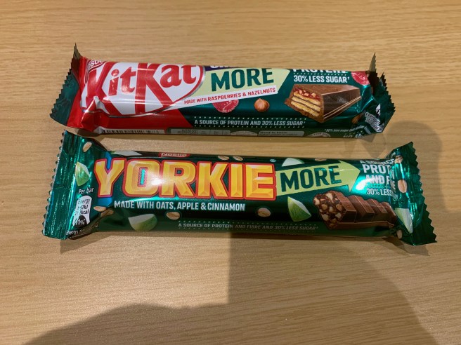 Kit Kat and Yorkie More