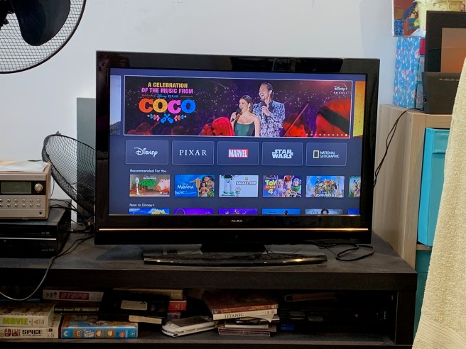 Disney Plus on TV